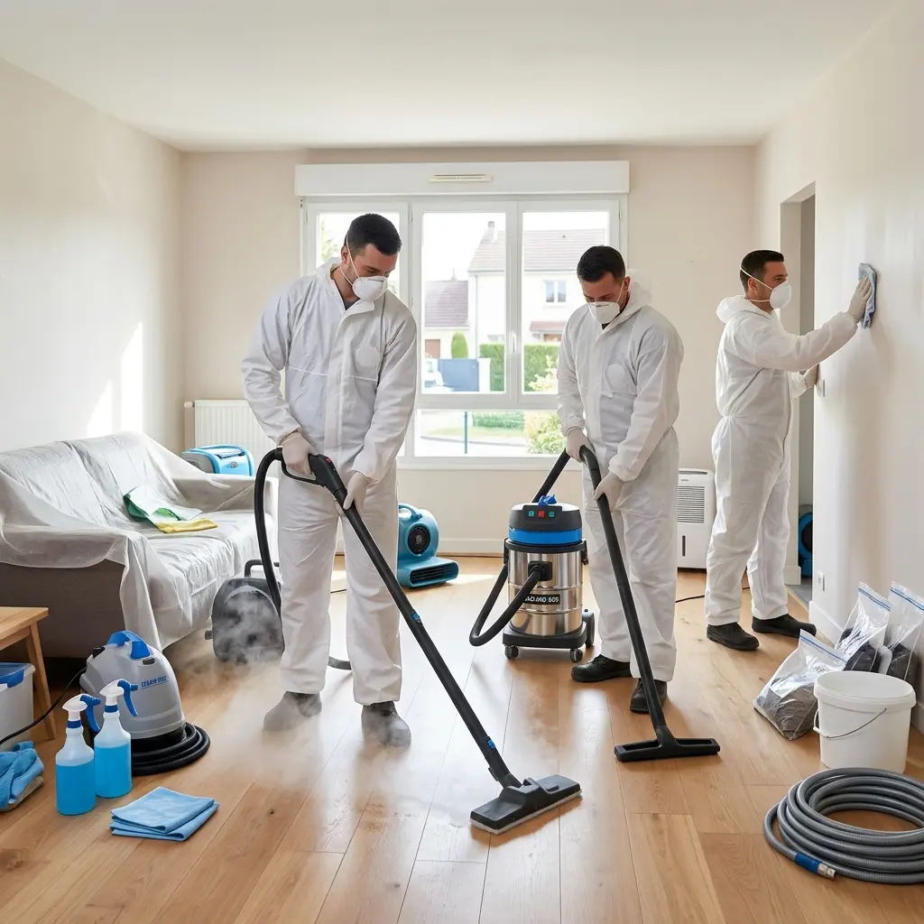 Nettoyage après sinistre Le Thillay (95500)