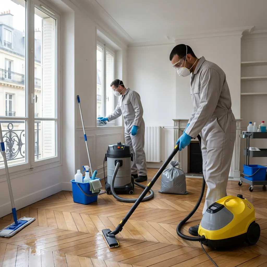 Comment se déroule l’intervention de nettoyage logement insalubre à Paris 1 ?