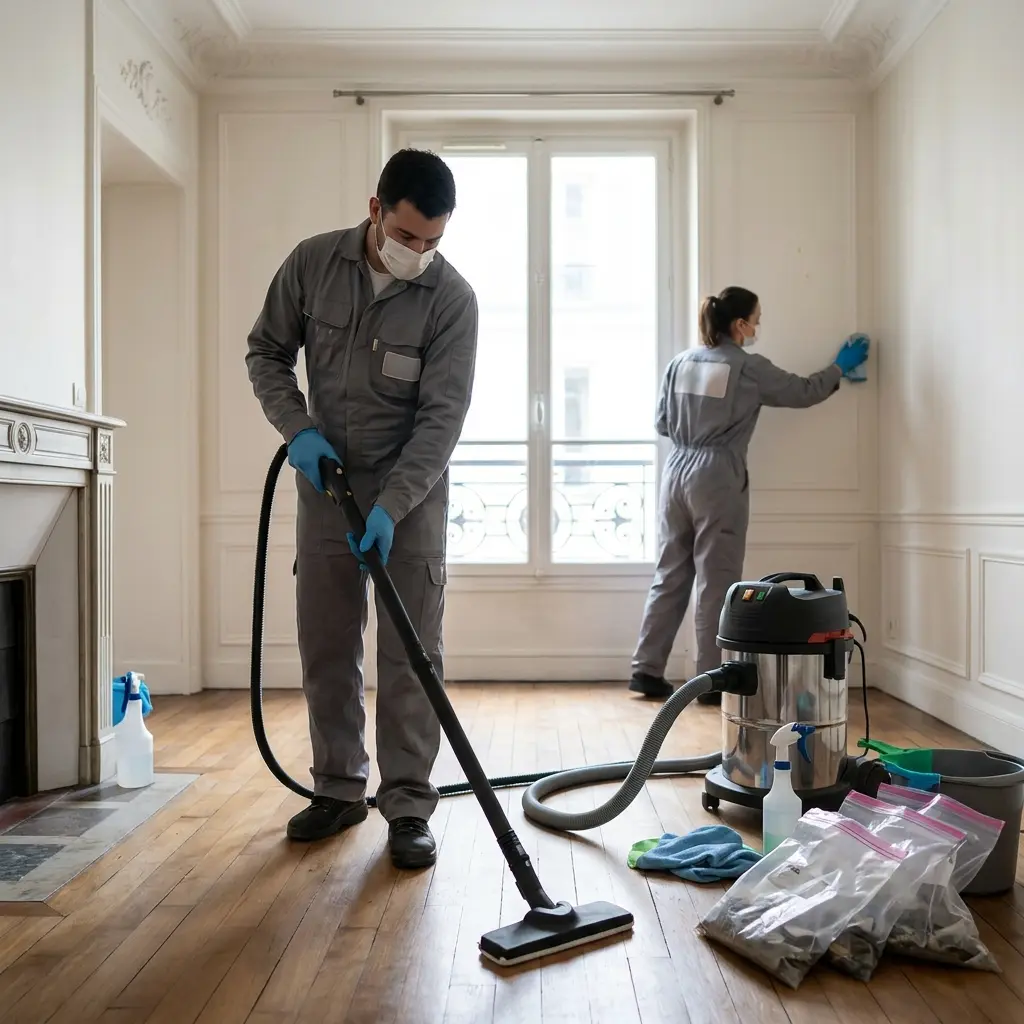 Nettoyage logement insalubre Paris 2 (75002)