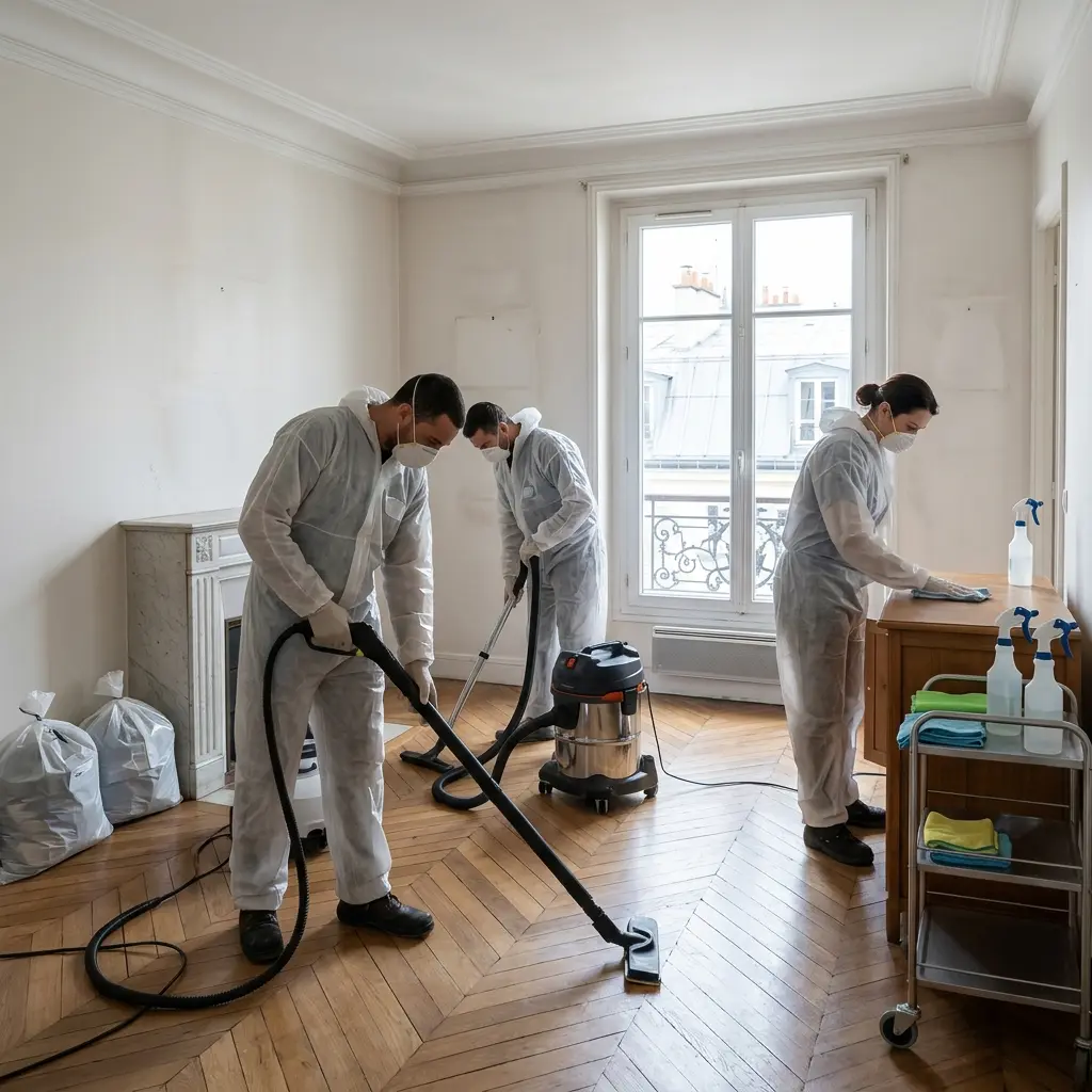 Nettoyage logement insalubre Paris 4 (75004)