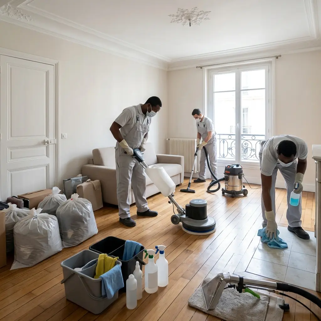 Comment se déroule l’intervention de nettoyage logement insalubre à Paris 15° ?