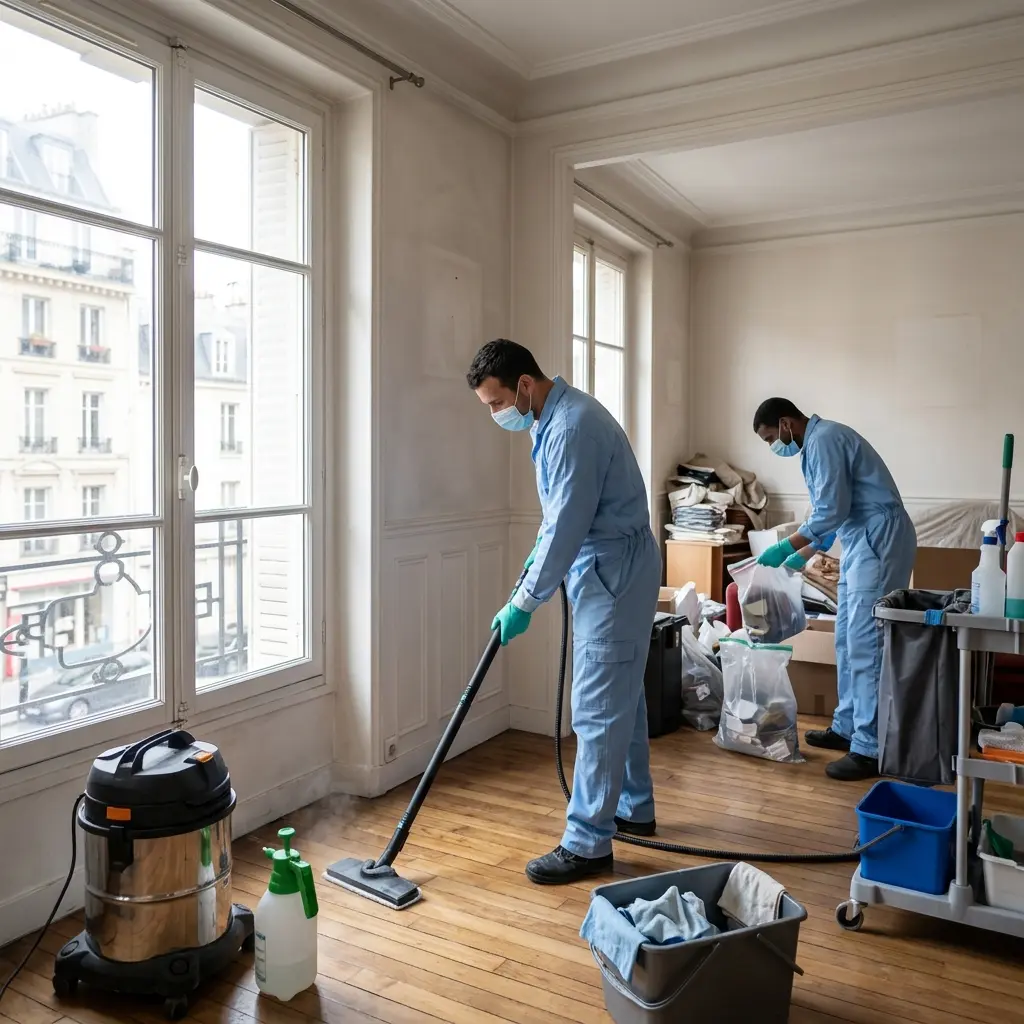 Nettoyage logement insalubre Paris 15 (75015)