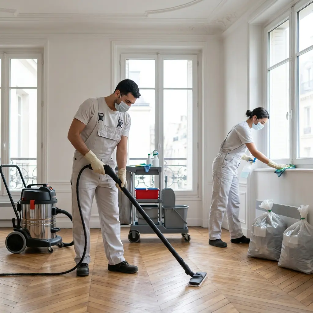 Comment se déroule l’intervention d’un nettoyage logement insalubre à Paris 17e ?
