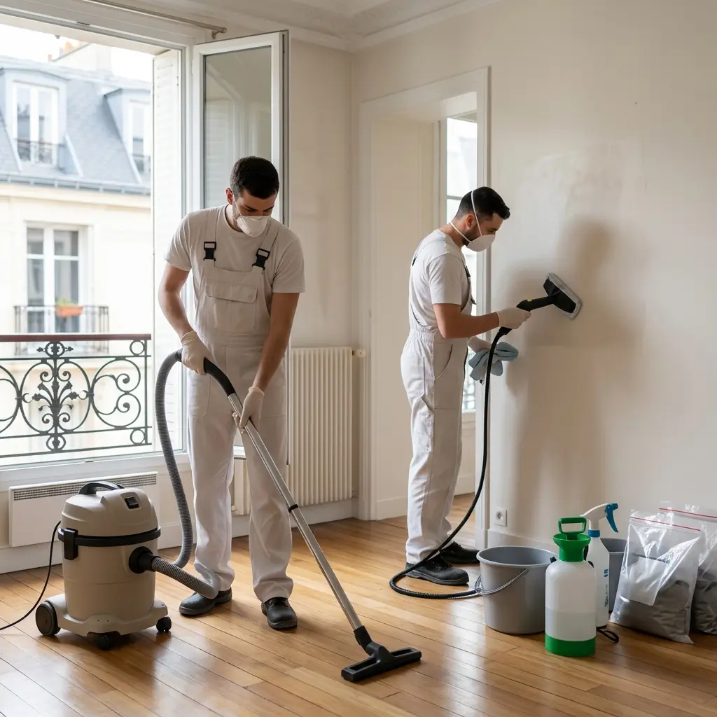 Nettoyage logement insalubre Paris 19 (75019)