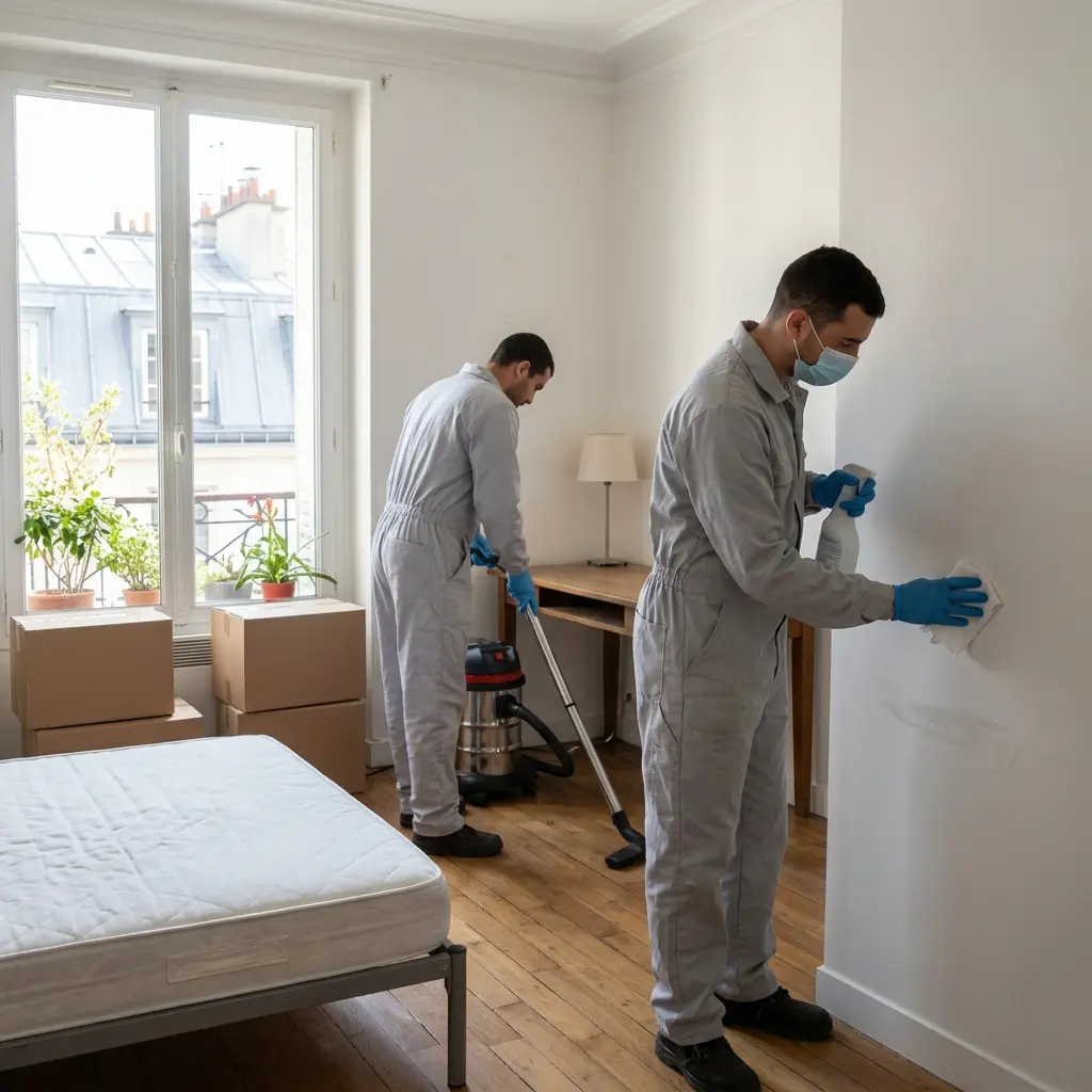 Nettoyage logement insalubre Paris 20 (75020)