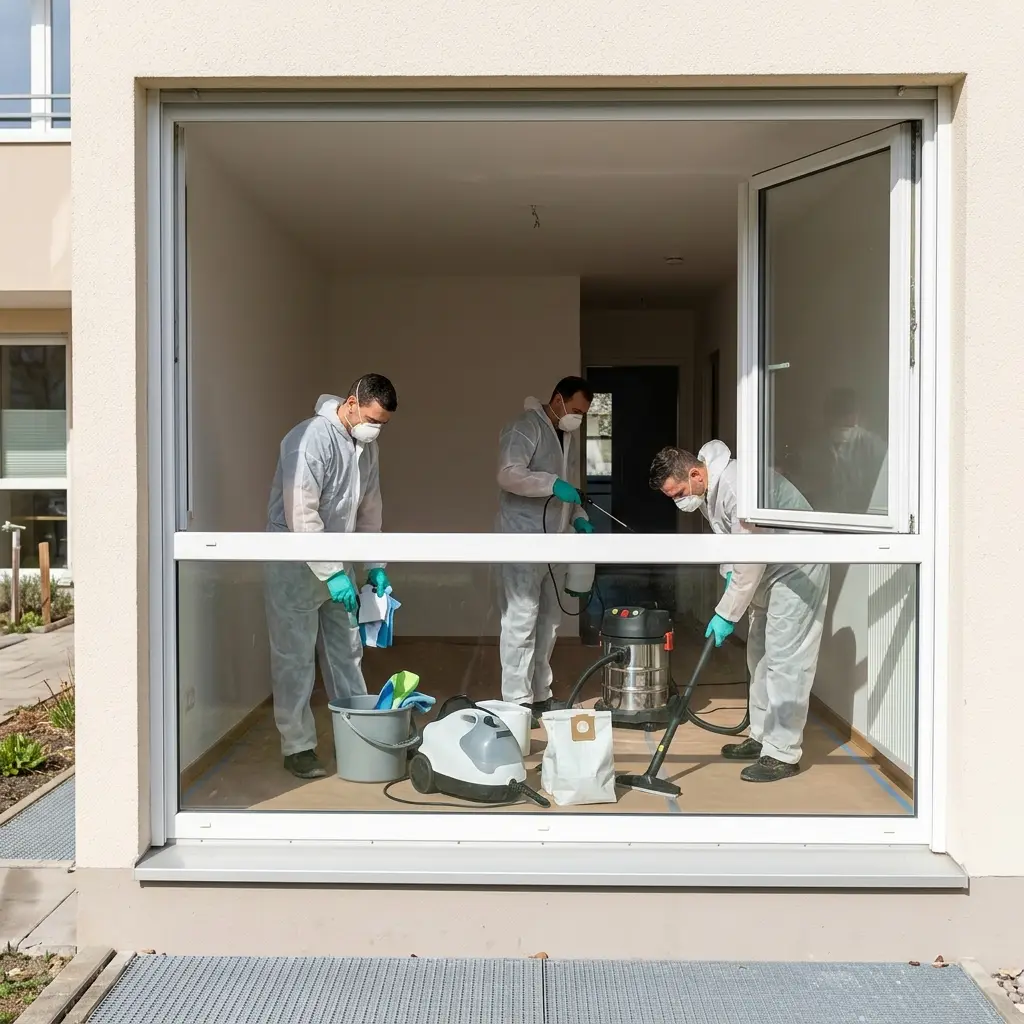 Étapes de notre méthode pour un nettoyage logement insalubre à Saint-Pierre-lès-Nemours