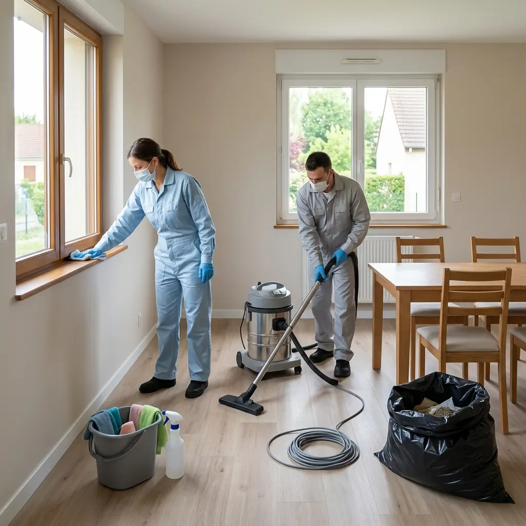 Comment procédons‑nous pour un nettoyage logement insalubre à Lésigny