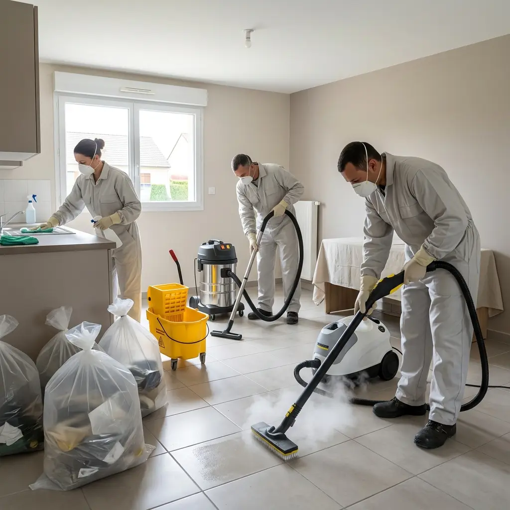 Nettoyage logement insalubre Chevry-Cossigny (77173)
