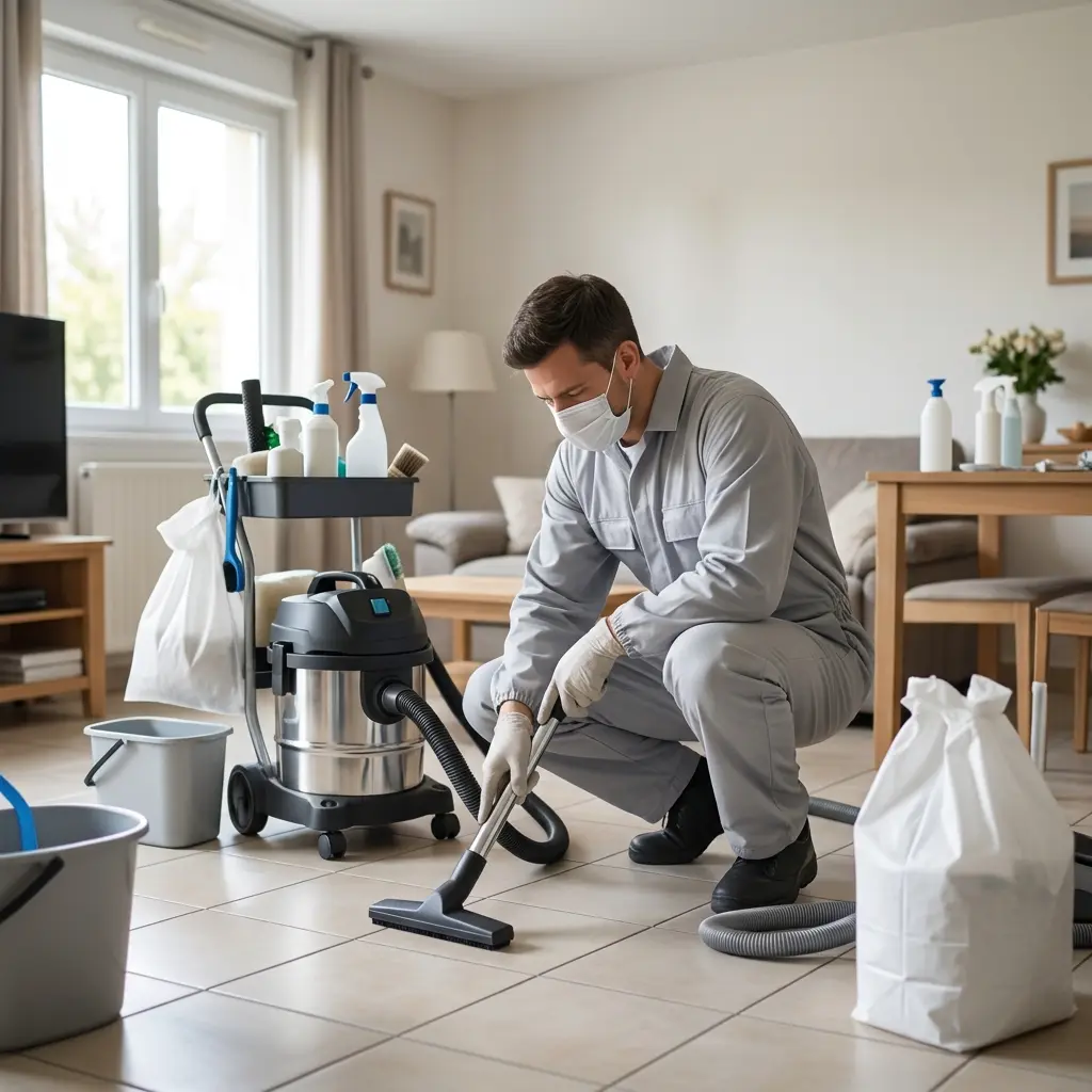 Notre approche pour un nettoyage complet d'un logement insalubre à Longperrier