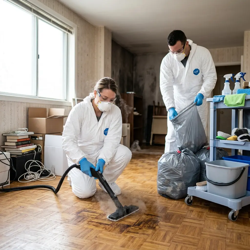 Notre méthode de nettoyage saisie après décès, crime ou syndromes dans un logement insalubre à Saint-Mammès