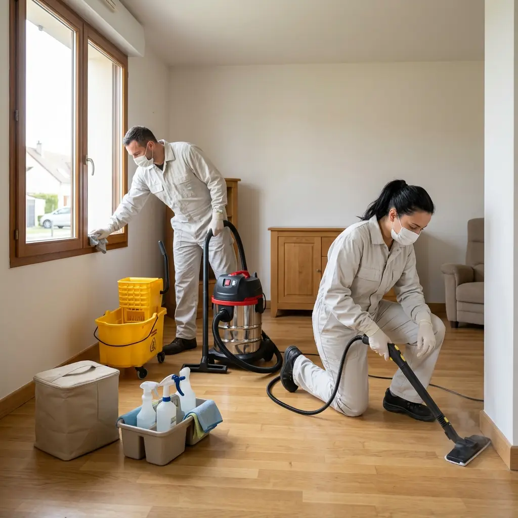 Notre méthode de nettoyage logement insalubre