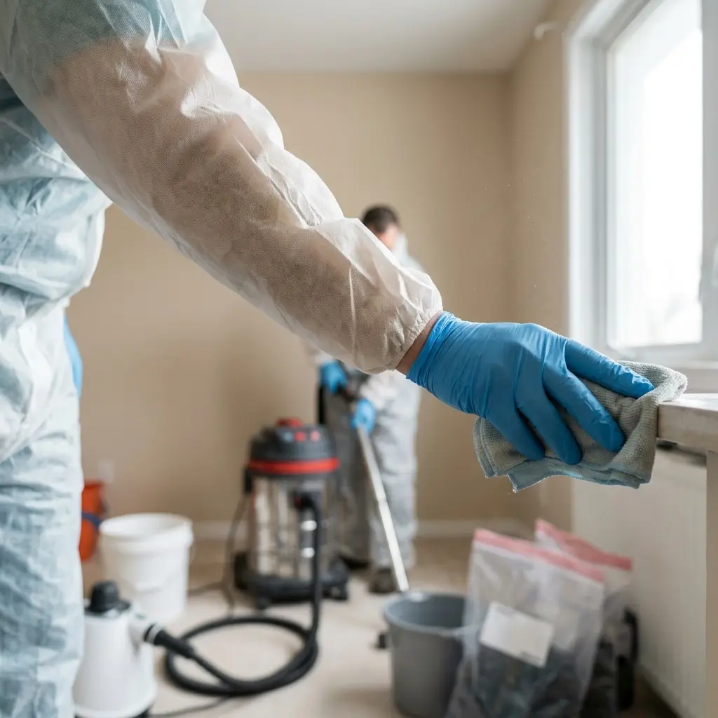 Une expertise technique pour la décontamination