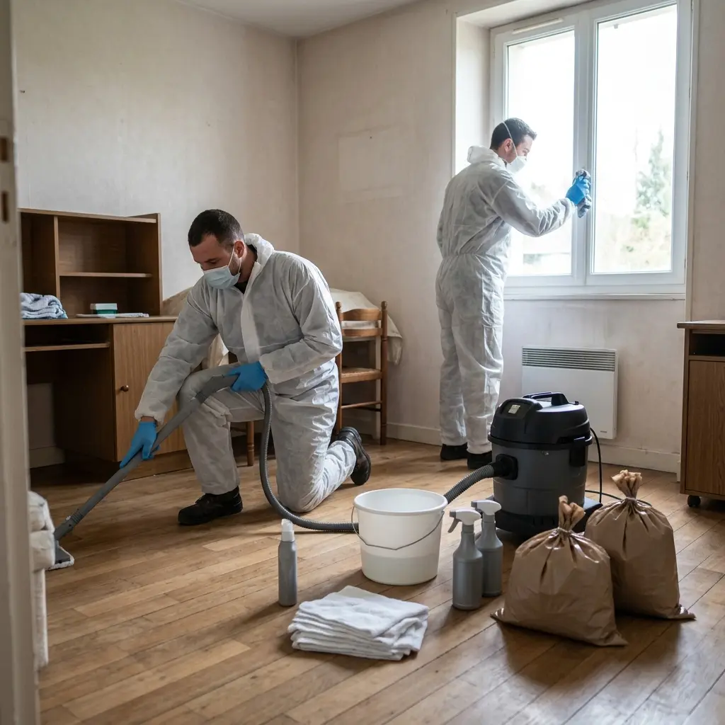 Nettoyage logement insalubre Chailly-en-Bière (77930)
