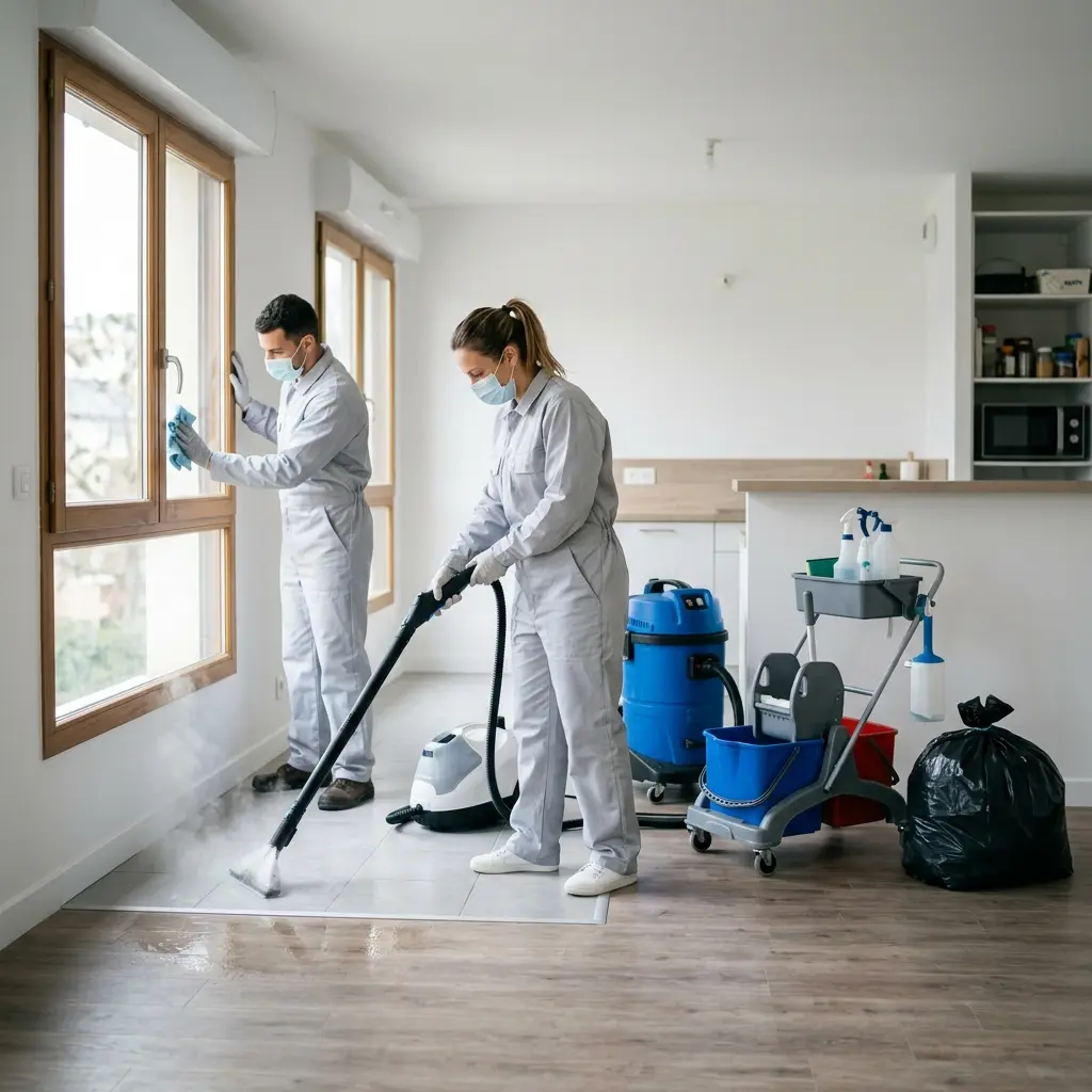 Une technique de nettoyage technique et rigoureuse