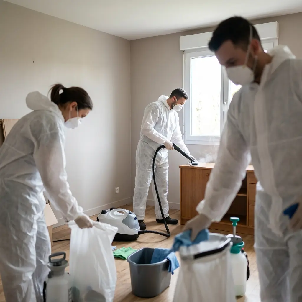 Notre méthode de nettoyage logement insalubre à Draveil