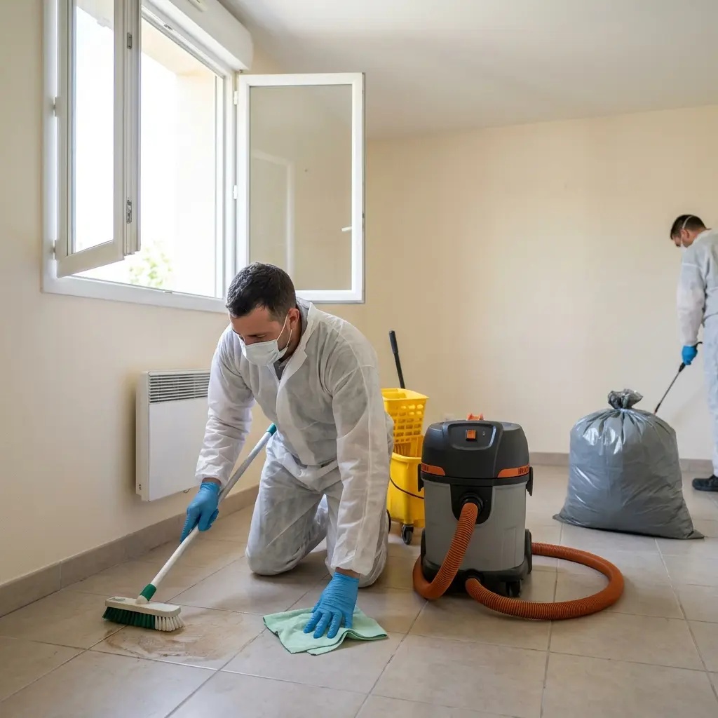Notre méthode de nettoyage logement insalubre à Montgeron