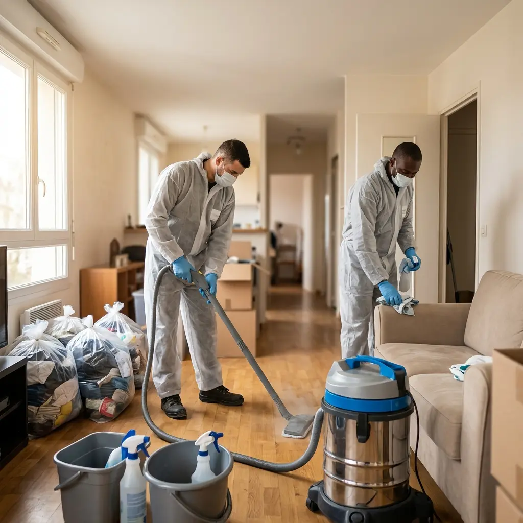 Nettoyage logement insalubre Saint-Germain-lès-Corbeil (91250)