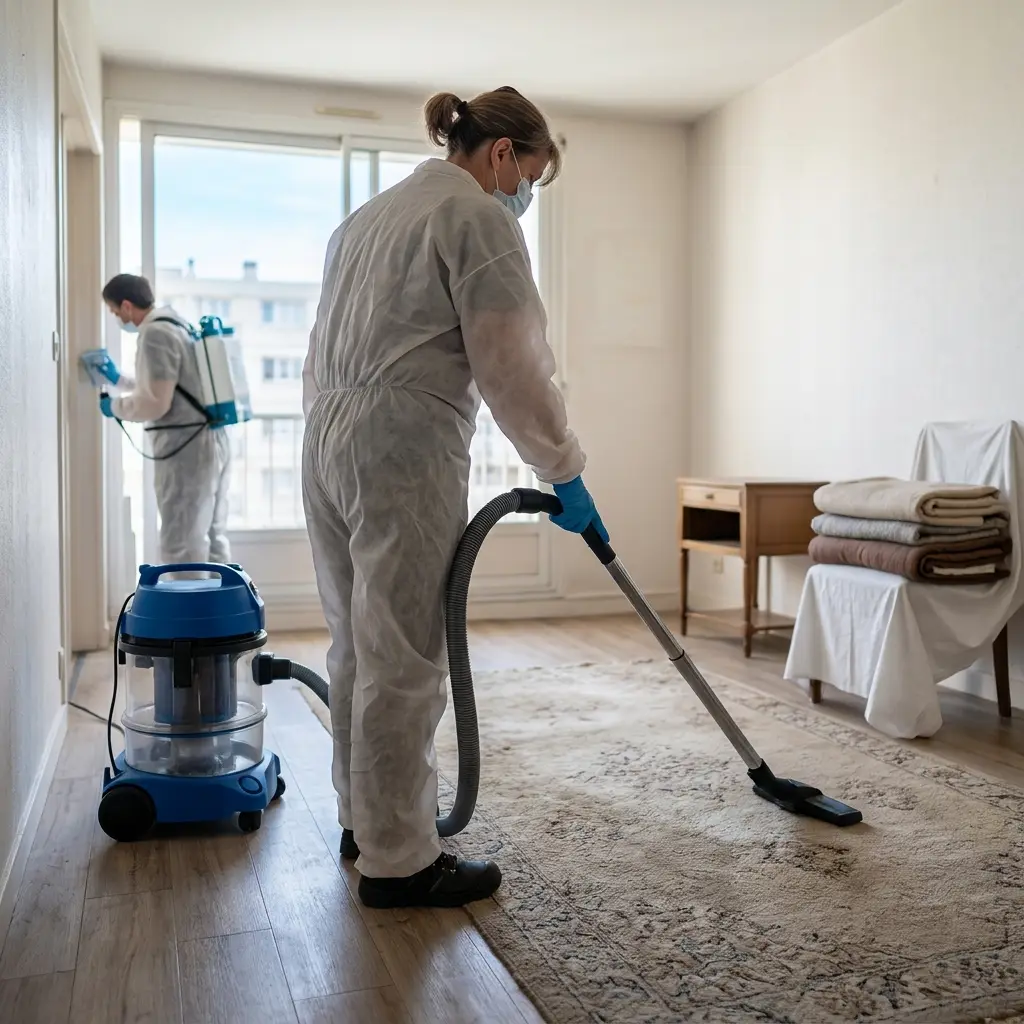 Notre méthode de nettoyage logement insalubre à Yerres