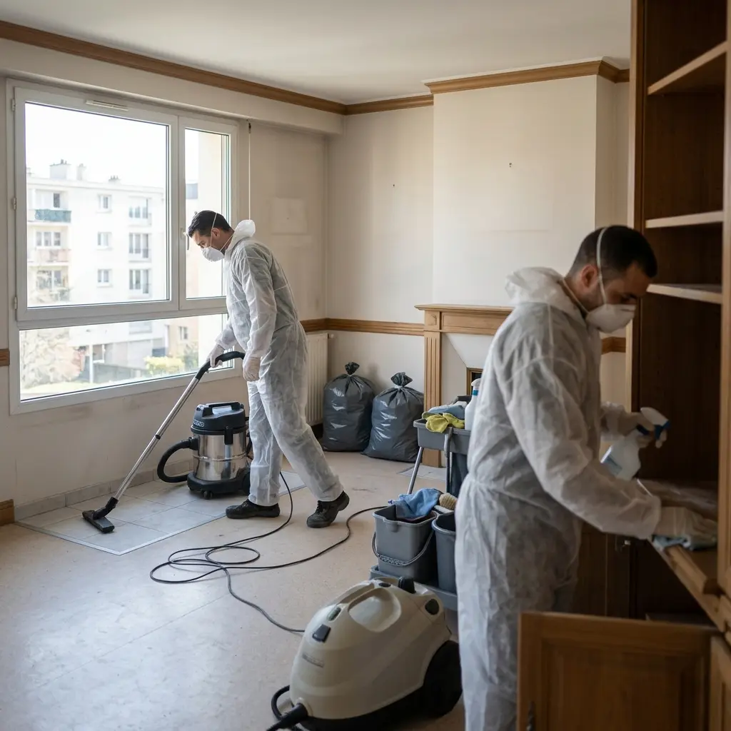 Comment se déroule l’intervention de nettoyage logement insalubre à Asnières-sur‑Seine ?