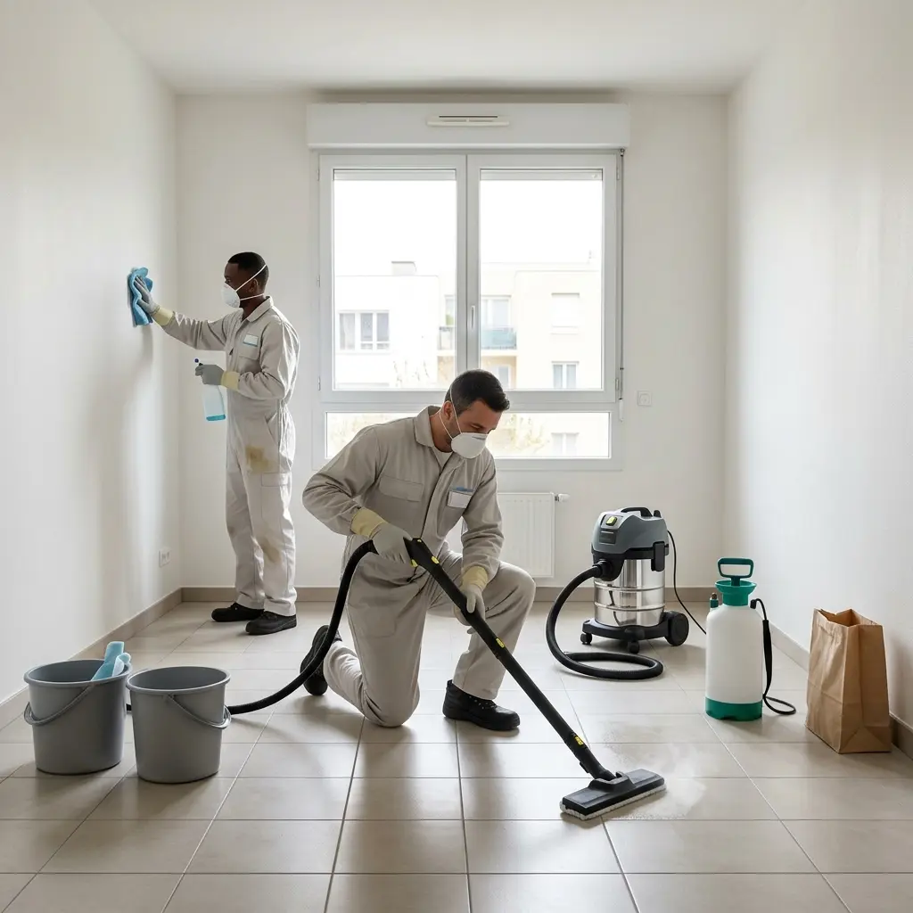 Notre méthode de nettoyage de logement insalubre à Puteaux