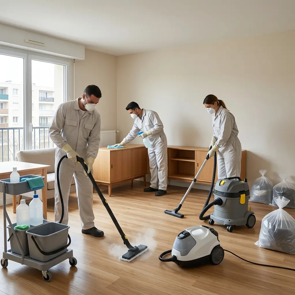 Nettoyage logement insalubre Courneuve (93120)