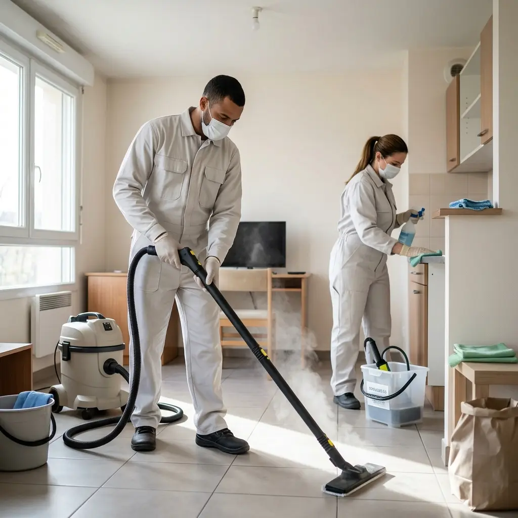 Nettoyage logement insalubre Saint-Denis (93210)