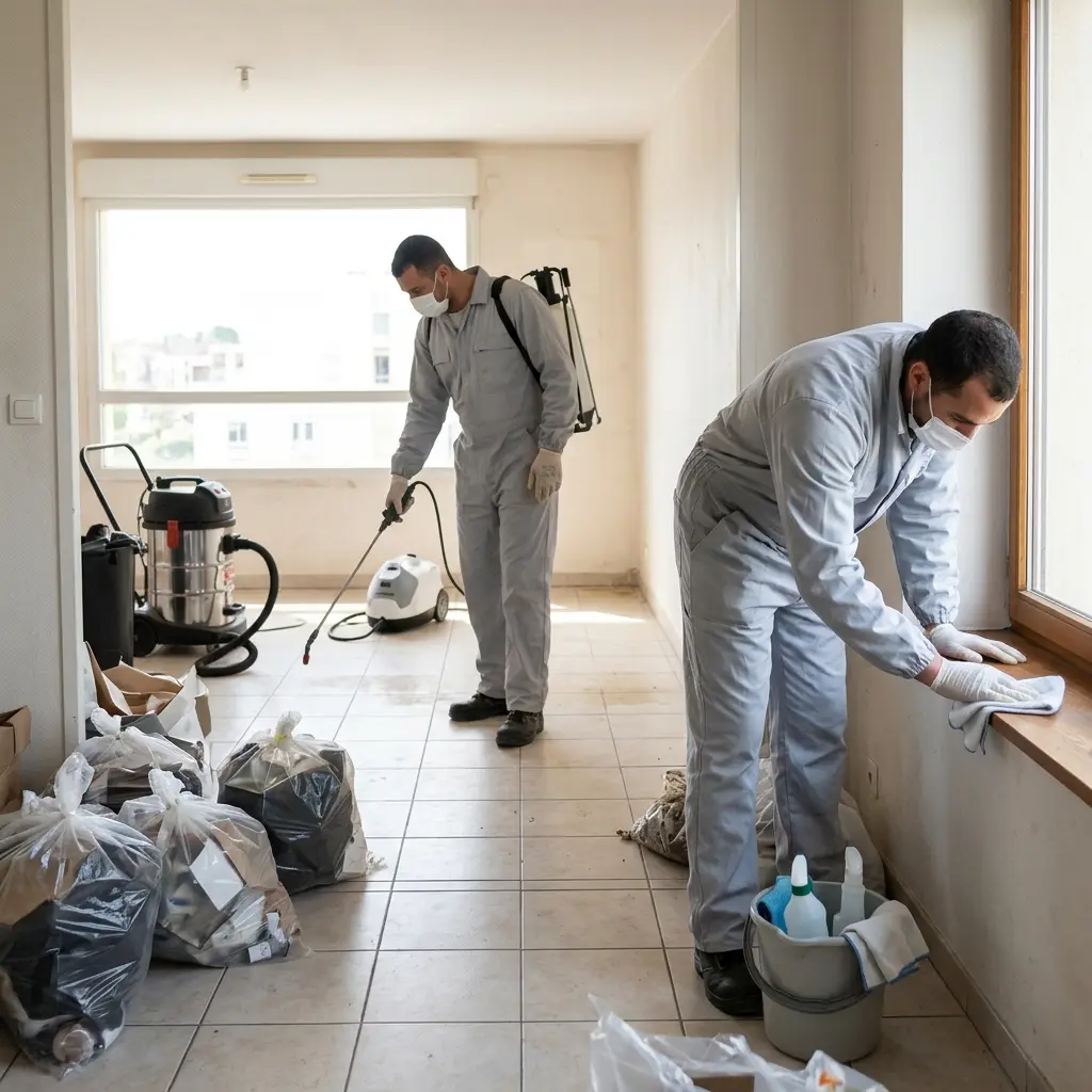 Notre approche systématique de nettoyage logement insalubre