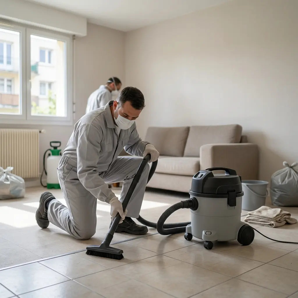 Restez calme, nous gérons l’ensemble du nettoyage de votre logement