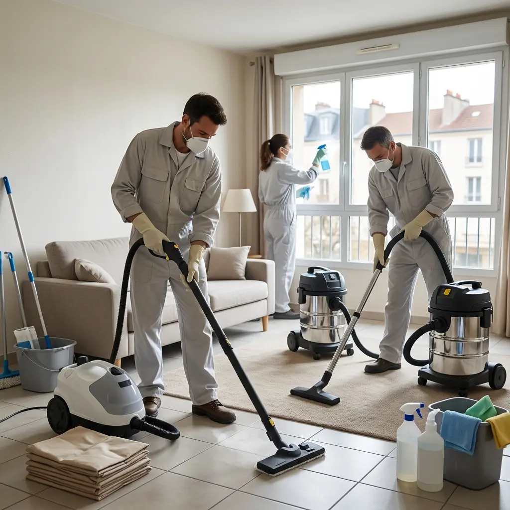Notre approche complète par étapes ciblées pour le nettoyage logement insalubre