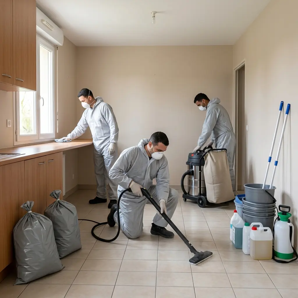 Nettoyage logement insalubre Jouy-le-Moutier (95280)