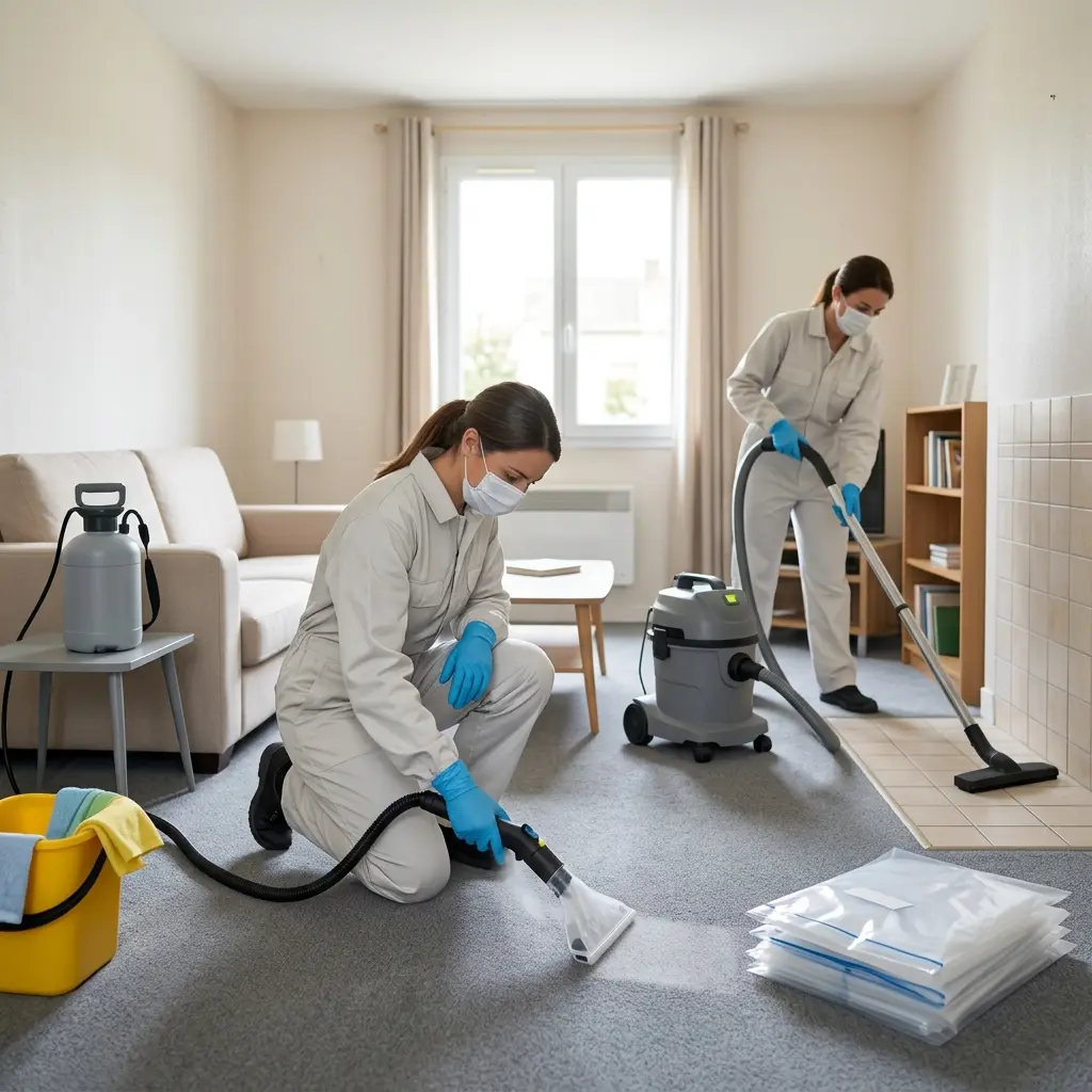 Nettoyage logement insalubre Bernes-sur-Oise (95340)