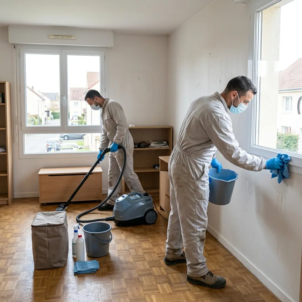 Notre méthode de nettoyage logement insalubre
