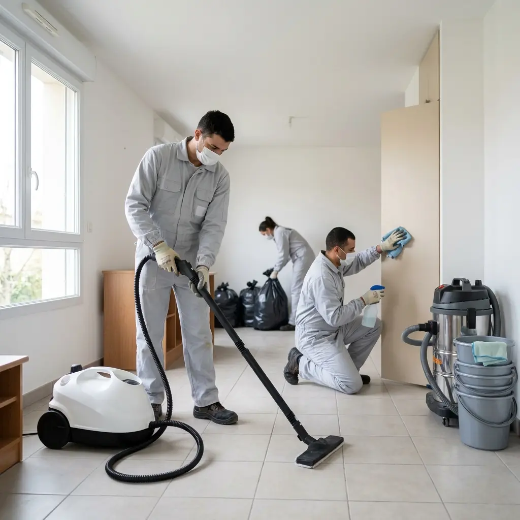 Nettoyage logement insalubre Villiers-le-Bel (95400)