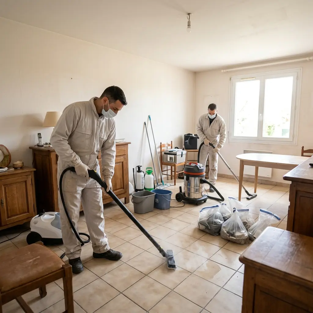 Nettoyage logement insalubre Auvers-sur-Oise (95430)