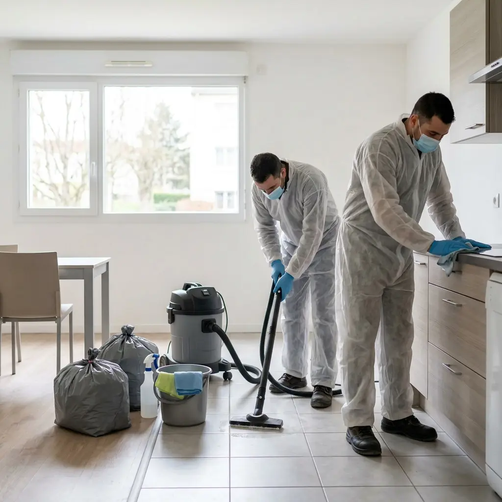 Nettoyage logement insalubre Bruyères-sur-Oise (95820)