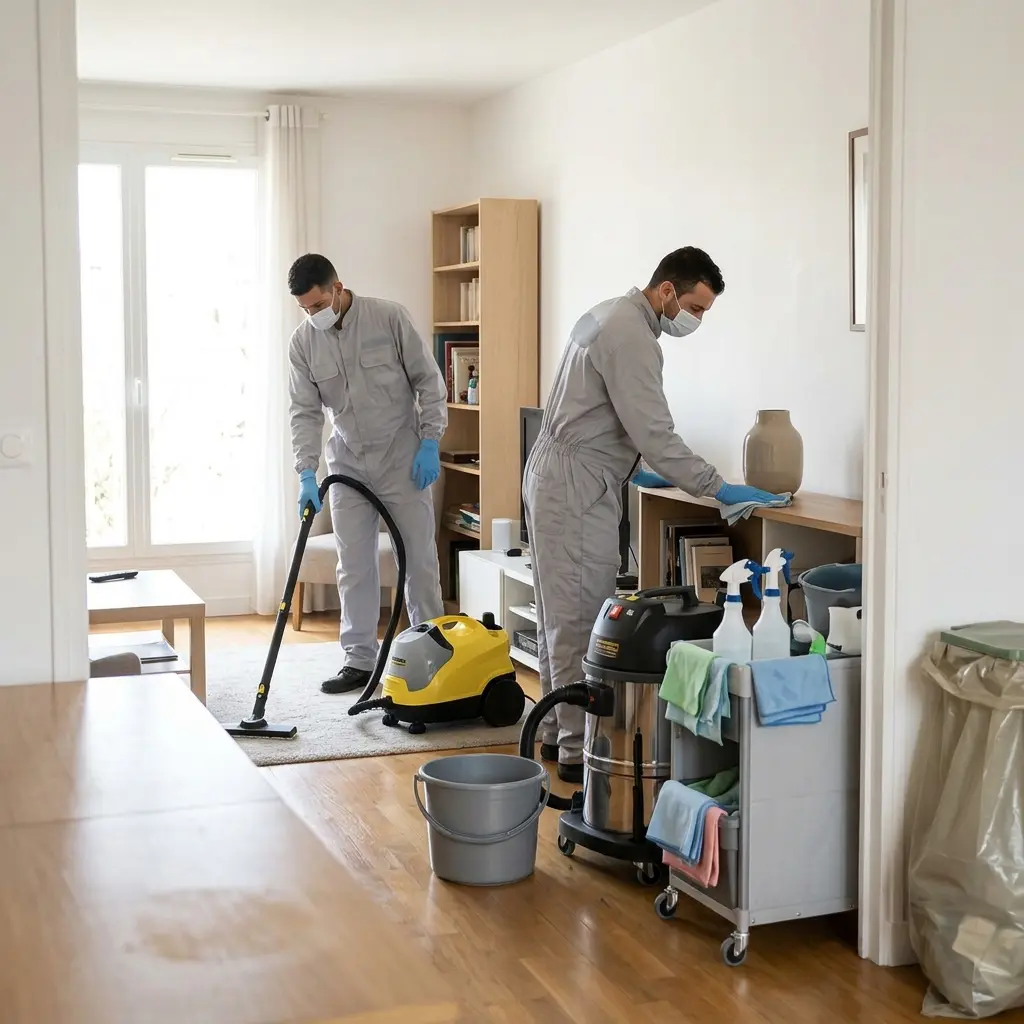 Notre approche technique pour assainir les lieux