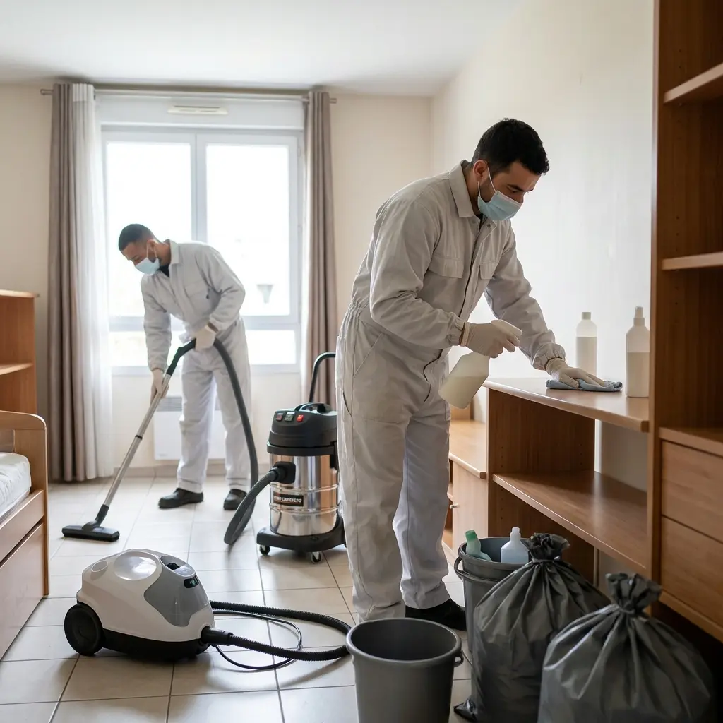 Une technique de décontamination rigoureuse et complète