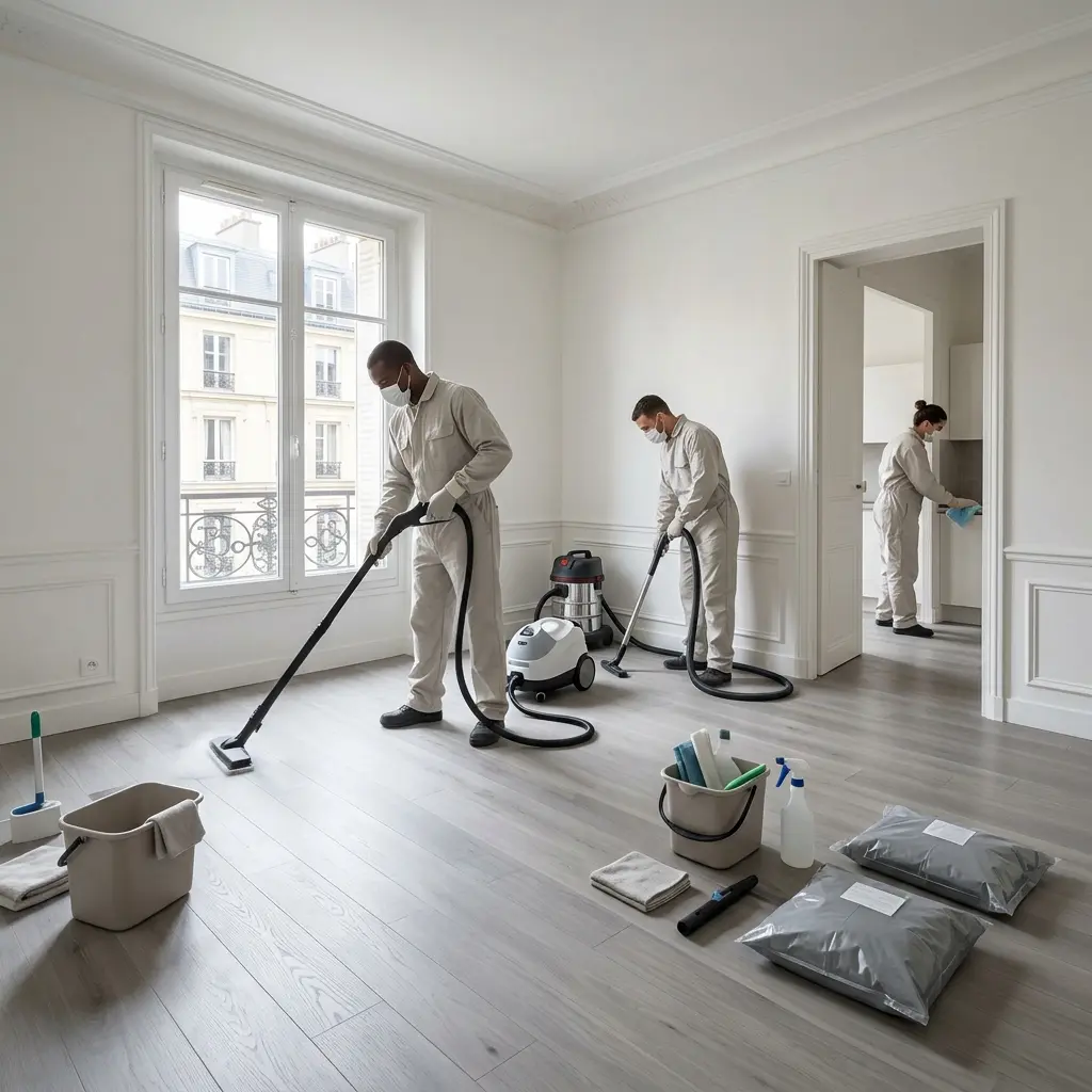 Quelles sont les étapes du traitement des odeurs à Paris 14 ?