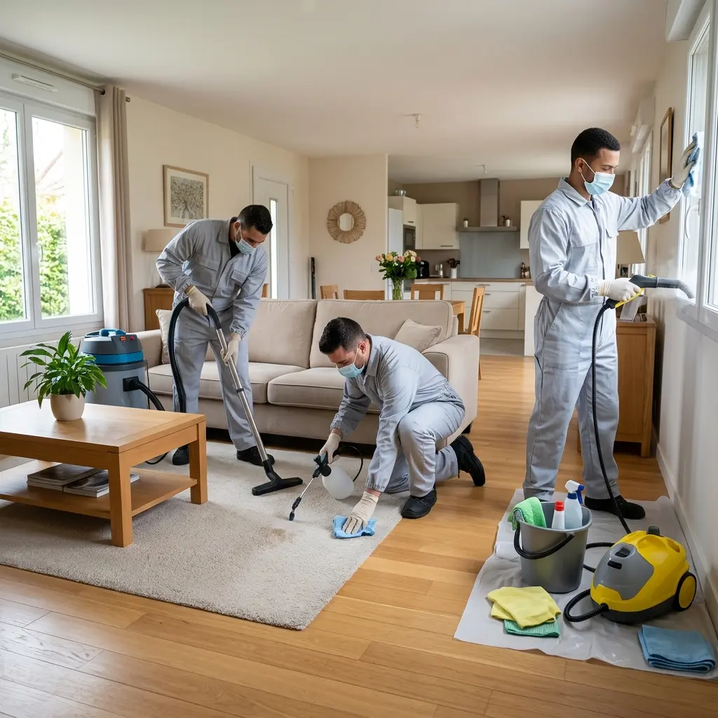 Un retour à la normale rapide et sécurisé pour votre intérieur