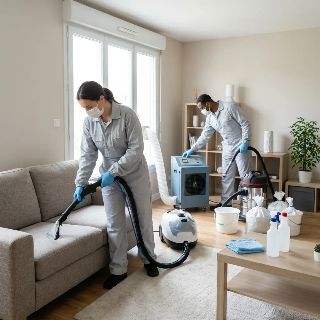 Un protocole technique pour neutraliser les odeurs fortes