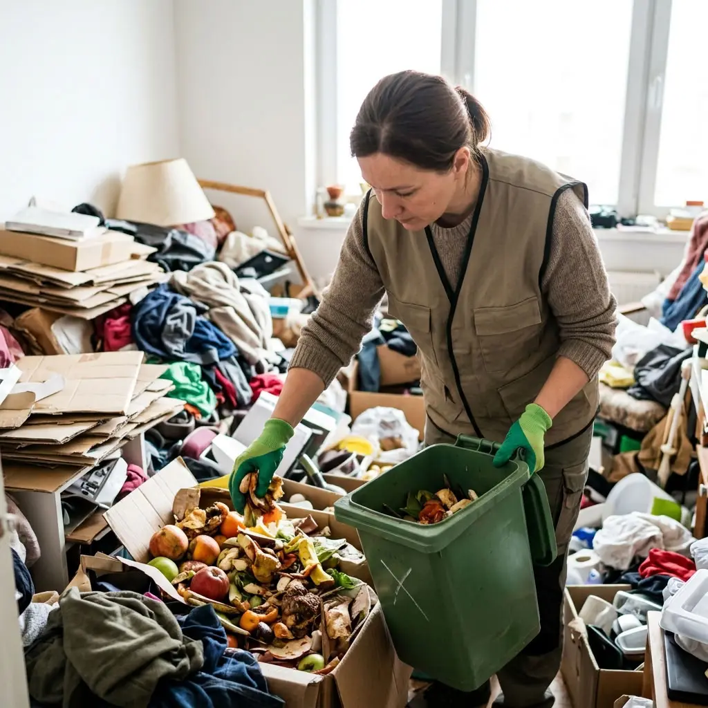 Syndrome de Diogène : gérer le tri des déchets organiques