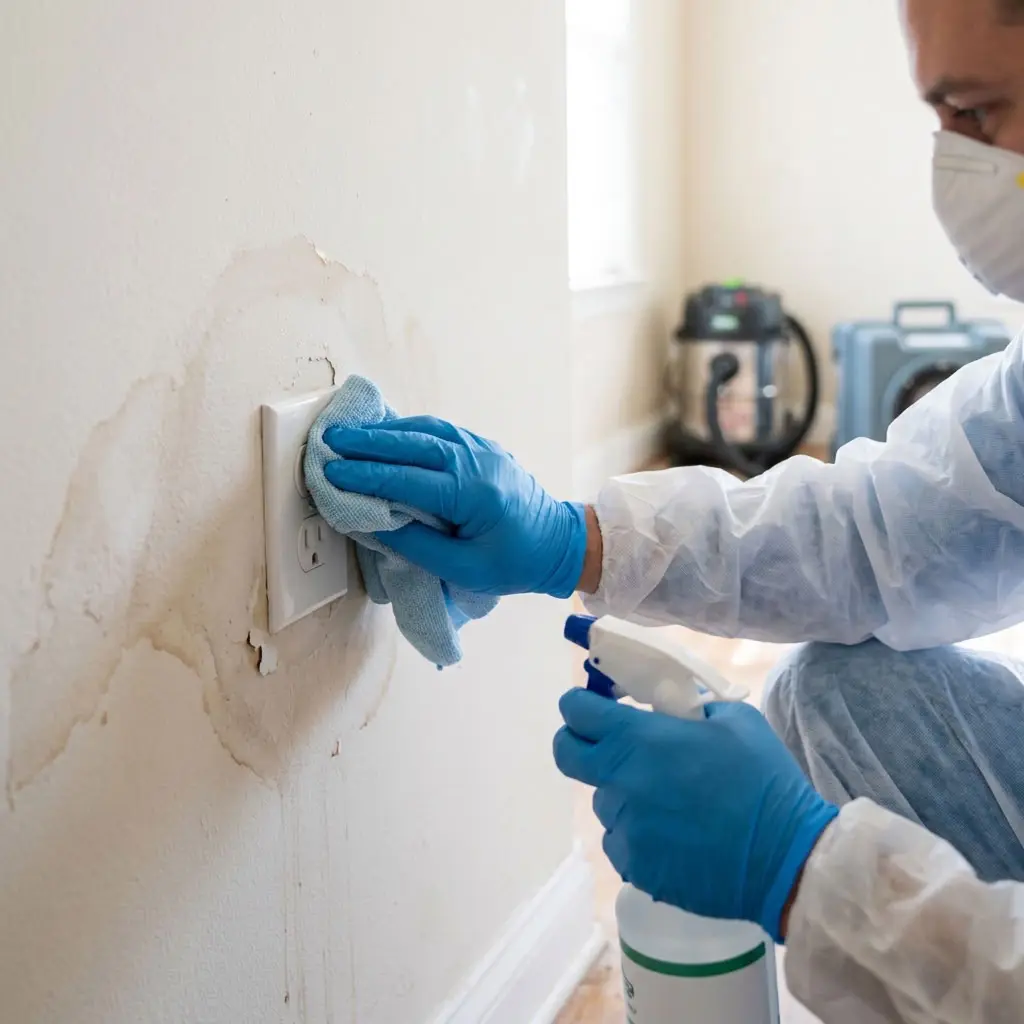 Après un sinistre : restaurer l'hygiène des interrupteurs et prises