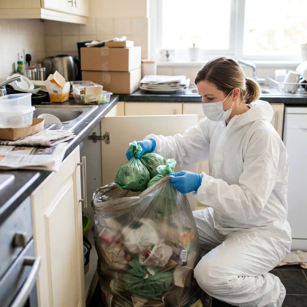 Syndrome de Diogène : gérer l'évacuation des déchets alimentaires