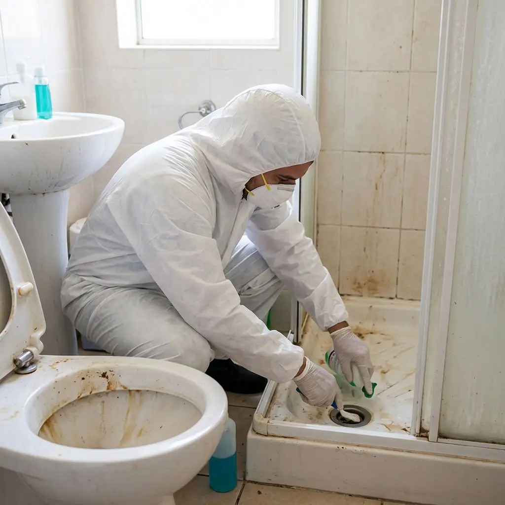 Nettoyage après décès : traiter les sanitaires et la plomberie