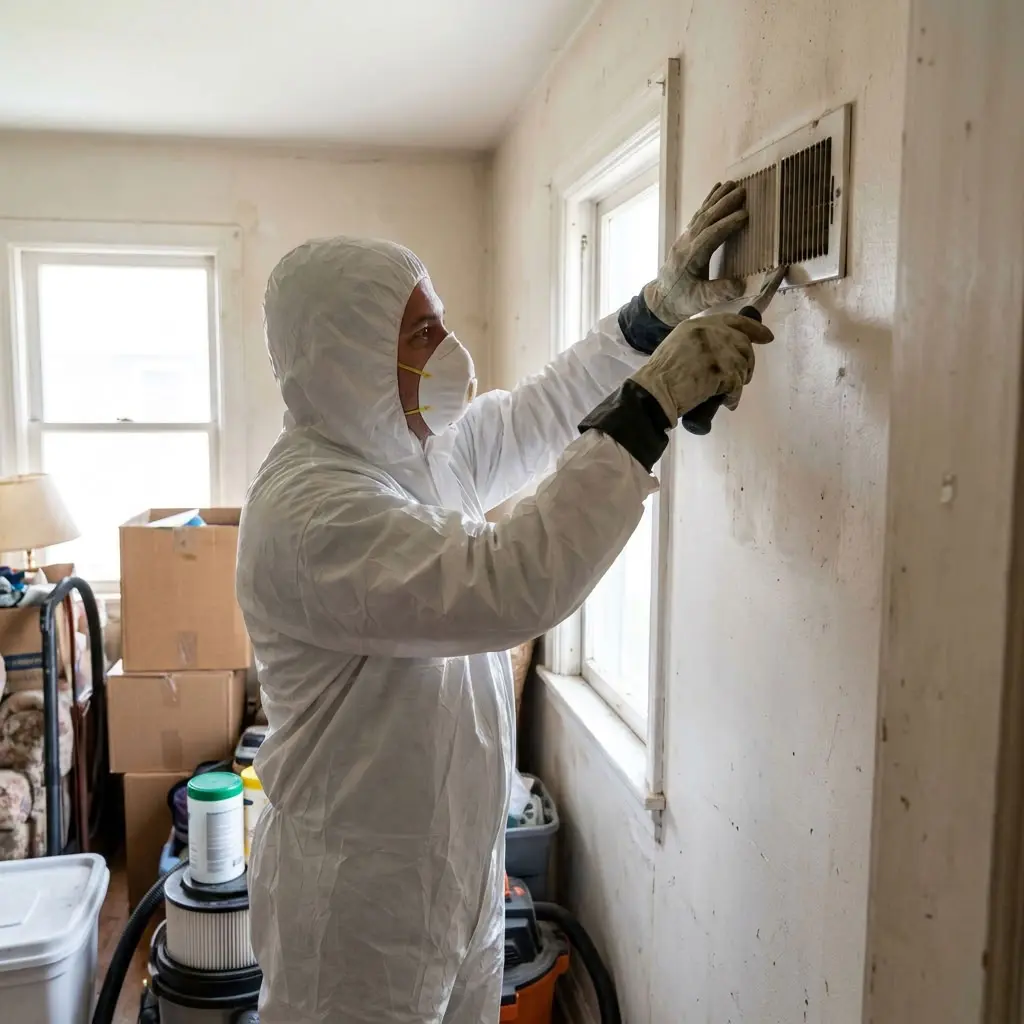 Nettoyage après crime : sécuriser les zones de ventilation