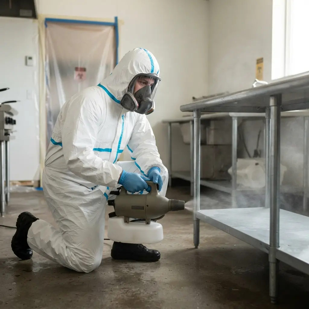 Désinfection extrême : l'importance de la décontamination